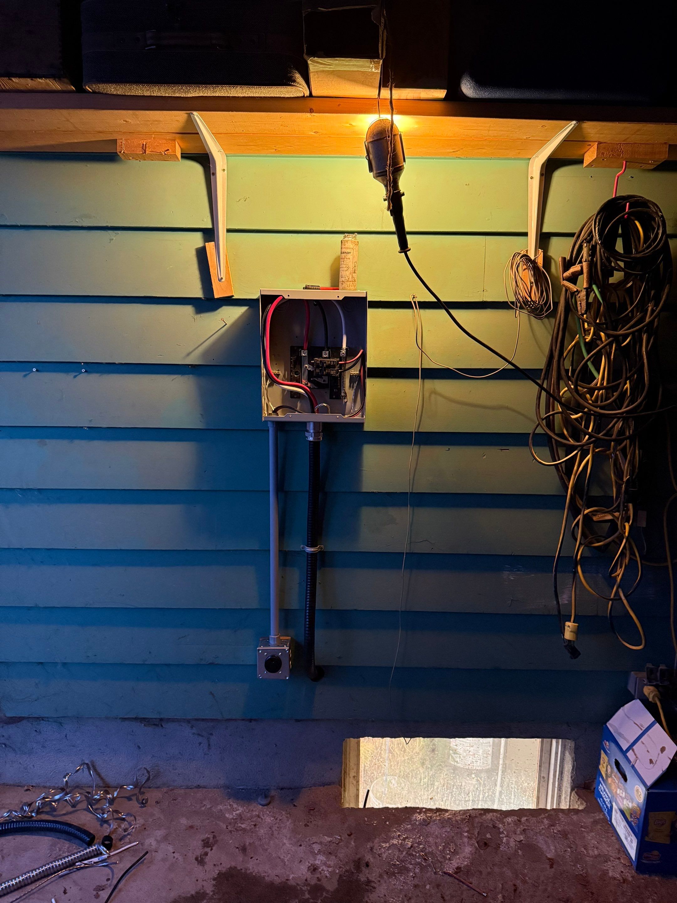 Subpanel for the Kiln