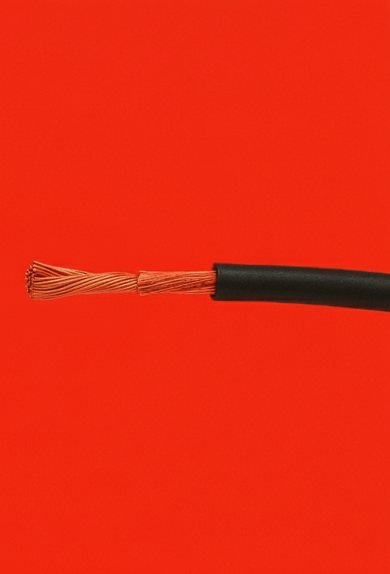 Right cable separated